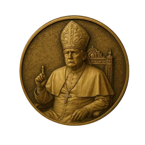Pope Trump Coin – Limited Edition MAGA Collectible