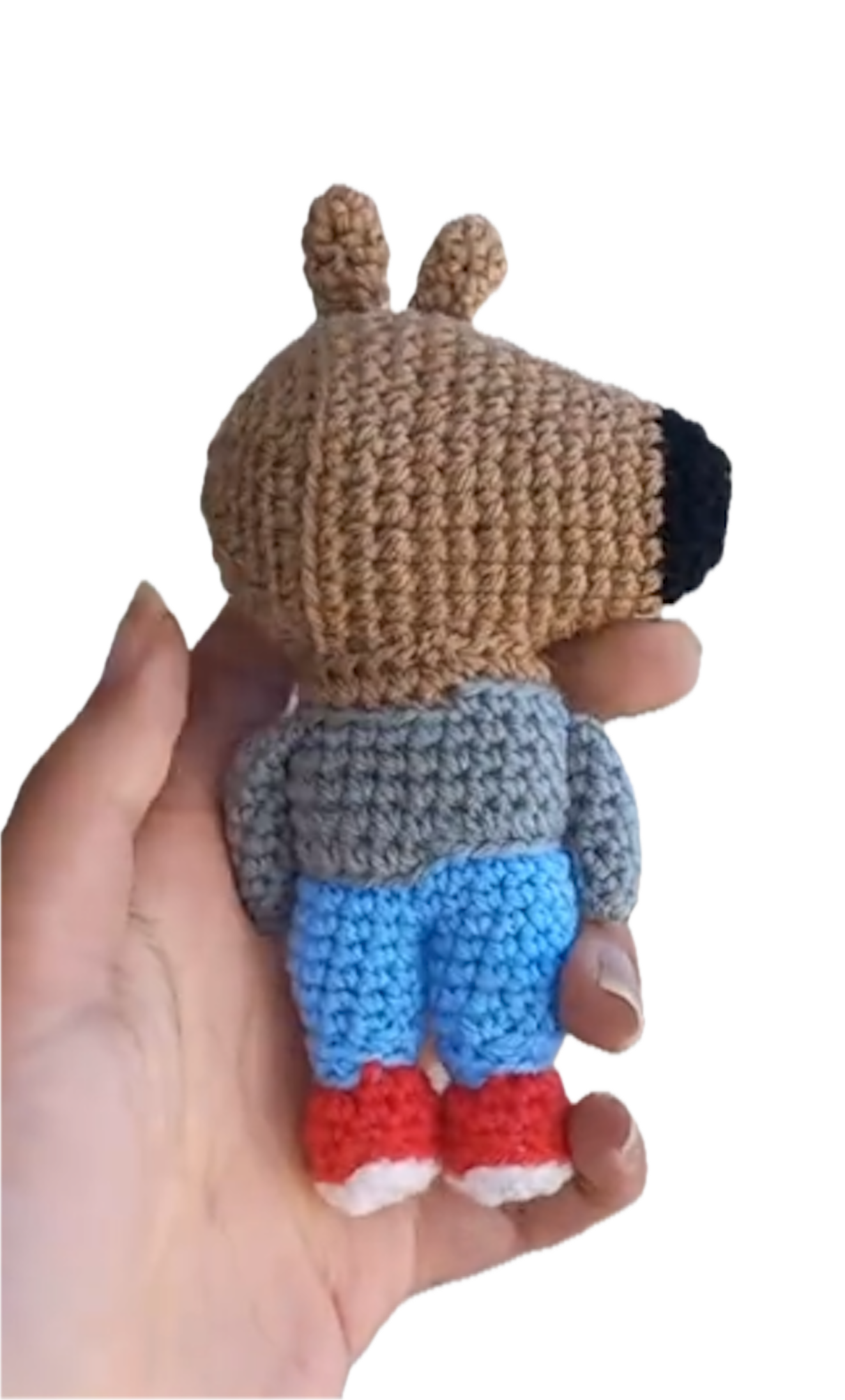 just a chill guy crochet doll for sale meme coin merch solswagstore